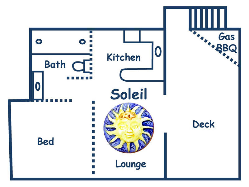 soleil-cottage Floor Plan